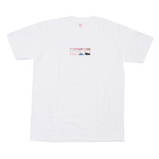 Supreme &times; Emilio Pucci 21SS Box Logo Tee WHITExDUSTY PINK画像