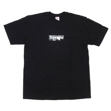 Supreme &times; Emilio Pucci 21SS Box Logo Tee BLACKxBLACK画像