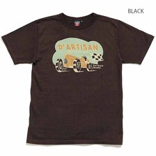 STUDIO D'ARTISAN Lot.8039B TSURI-AMI PRINT TEE &rdquo;MOTOR OIL&rdquo;画像