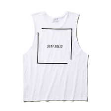 SOLID STAY SOLID TANK TOP WHITE sa-0125画像