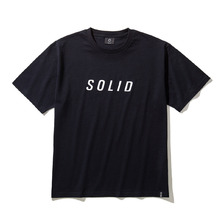 SOLID LOGO T-SHIRT BLACK SA-0114画像