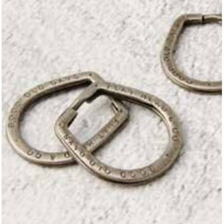 THE FLAT HEAD IRON KEY RING FN-GA001画像