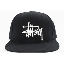STUSSY Basic Stock Snapback Cap 131993画像