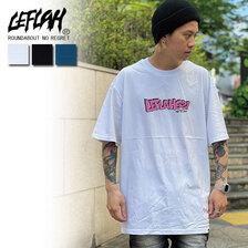 LEFLAH DISTORTION LOGO TEE画像