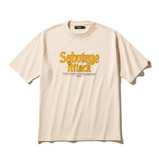 Kinetics STATEMENT OVER SIZE T-SHIRT NATURAL KS21T09-NTR画像