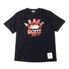 ANARC &times; atmos meets Mao Simmons SS TEE BLACK/RED ANC-004画像
