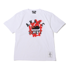 ANARC × atmos meets Mao Simmons SS TEE WHITE/RED ANC-004画像