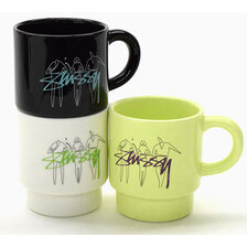 STUSSY 3 People Stacking Mug 138764画像