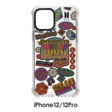 BTS × CASETiFY Dynamite Sticker Funk Case iPhone 12/12Pro Ultra Impact Case CLEAR画像