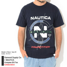 Diamond Supply Co. &times; NAUTICA Compass S/S Tee C20DMPA401S画像