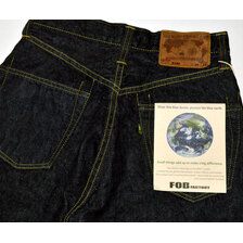 FOB FACTORY F150 13oz WW2 Selvedge Denim 5P画像