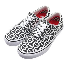 Supreme &times; VANS 21SS Monogram S Logo Skate Era BLACK画像