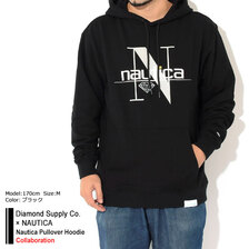 Diamond Supply Co. &times; NAUTICA Pullover Hoodie C20DMPF404S画像