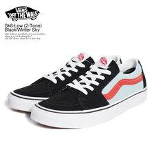 VANS Sk8-Low (2-Tone) Black/Winter Sky VN0A4UUKAK0K画像
