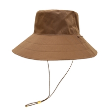 KIJIMA TAKAYUKI RECYCLE POLYESTER VIYELLA WIDE BRIM BUCKET HAT W-212624画像