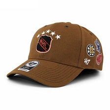 '47 Brand &times; Carhartt ORIGINAL SIX VINTAGE MVP CAP BROWN HQ-CHSIX100DUP-BW画像