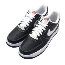 NIKE AIR FORCE 1 07 BLACK/WHITE-BLACK-SAIL DA8478-001画像