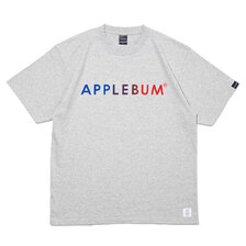APPLEBUM Gradation Logo Tee (Knickerbocker) H.GREY画像