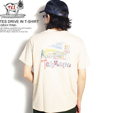 The Endless Summer TES DRIVE IN T-SHIRT -GRAY PINK- NV-1574358画像