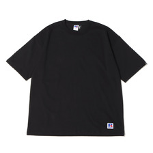 atmos &times; Russell Athletic BLANK TEE BLACK MAT21-SM014画像