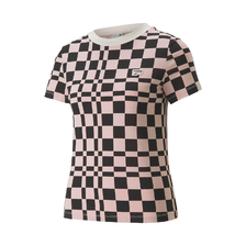 PUMA DOWNTOWN AOP TEE PINK 531677-36画像