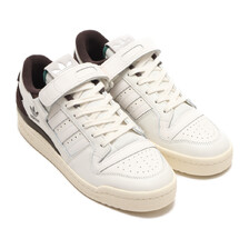 adidas FORUM 84 LOW CREAM WHITE/CALLEGE GREEN/SILVER METALLIC GZ8959画像