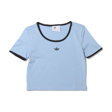 adidas CROPPED TEE AMBIENT SKY H17951画像