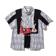 Kinetics REMAKE S/S SHIRT BLACK KSRM017-BLK画像
