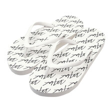 WTW WOMENS LOGO BEACH SANDAL WHITE画像