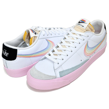 NIKE BLAZER LOW 77 VINTAGE BE TRUE white/multi-color DD3034-100画像