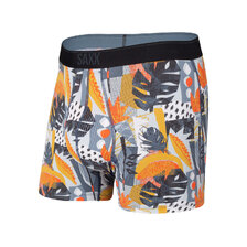 SAXX QUEST BOXER BRIEF FLY BLUE CUT WORK TROPICAL SXBB70F-CWT画像