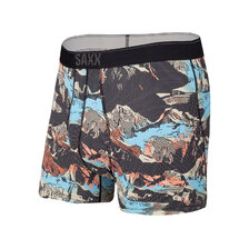 SAXX QUEST BOXER BRIEF FLY BLACK MOUNTAINSCAPE SXBB70F-MOB画像