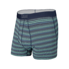 SAXX QUEST BOXER BRIEF FLY GREEN SUNRISE STRIPE SXBB70F-GSS画像