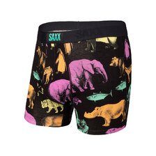 SAXX VIBE BOXER BRIEF BLACK ENDANGERED SXBM35-EGB画像