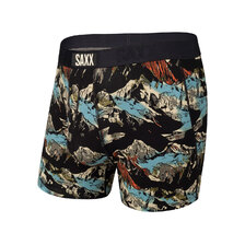 SAXX ULTRA BOXER BRIEF FLY BLACK MOUNTAINSCAPE SXBB30F-MOB画像