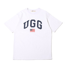 UGG US 刺繍ロゴ Tシャツ WHITE 21AW-UGTP03画像