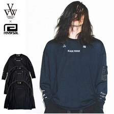 VIRGO &times; reversal W-LOGO PEs MVS BIG SILHOUETTE LONG SLEEVE VG-CB-115画像
