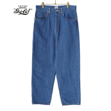 GOLD 10oz. COTTON / LINEN DENIM 5POCKET PANTS 21B-GL42253H画像