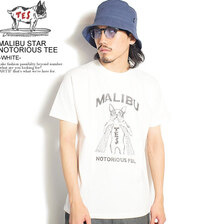 The Endless Summer MALIBU STAR NOTORIOUS TEE -WHITE- FH-1574364画像