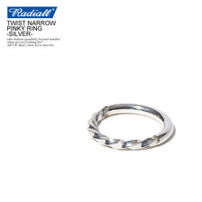 RADIALL TWIST NARROW - PINKY RING -SILVER- RAD-JWL029-01画像