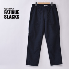 CORONA FATIGUE SLACKS UTILITY SLACKS TR STRIPE OXFORD / GREY PINSTRIPE on NAVY FP001画像