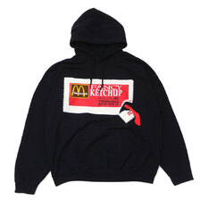 Cactus Jack &times; McDonald's &times; CPFM KETCHUP HOODIE BLACK画像