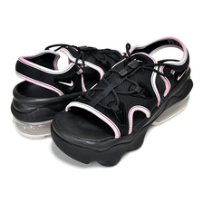 NIKE WMNS AIR MAX KOKO SANDAL black/pink glaze-sail-black DM6187-010画像