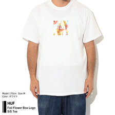 HUF Foil Flower Box Logo S/S Tee TS01425画像