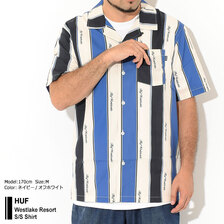 HUF Westlake Resort S/S Shirt BU00105画像