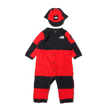 THE NORTH FACE Baby Denali Cotton Set RED NTB12104-TR画像