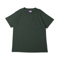 THE NORTH FACE PURPLE LABEL 7oz H/S Pocket Tee Vintage Green NT3103N-VG画像