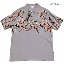 STAR OF HOLLYWOOD HIGH DENSITY RAYON S/S PULLOVER SHIRT "RATTLE SNAKE" SH38377画像