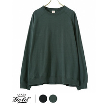 GOLD PEACH BRUSHED COTTON RAGLAN L/S TEE 21B-GL68804画像