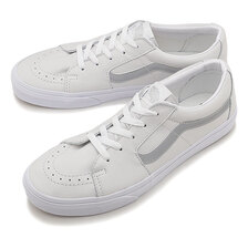 VANS REFLECTIVE SK8-LOW TRUE WHITE/TRUE WHITE VN0A4UUKA0L画像